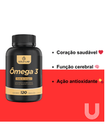 Ômega 3 com 120 Cápsulas Gold Lab