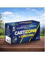 Kit 3 Caixas Cartizone Colágeno + Cúrcuma Tipo Ii 500Mg C/60 Cápsulas