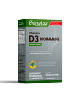 Vitamina D3 Bionatus 30 Comprimidos - Imunidade