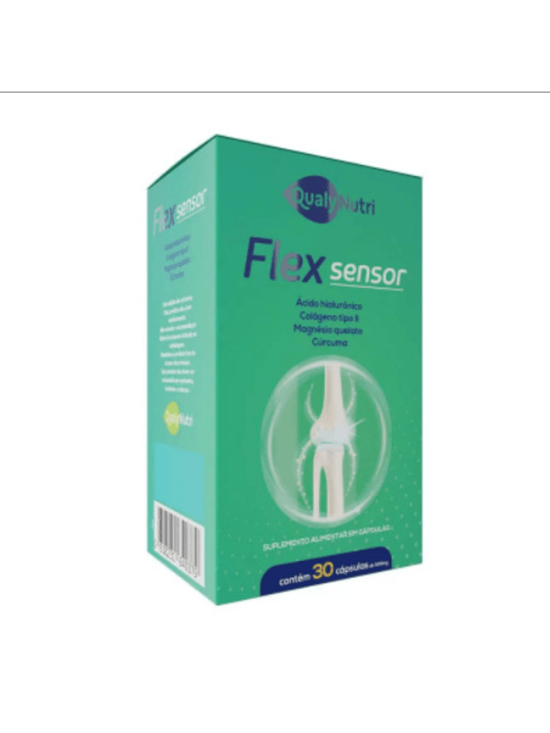 Flex Sensor Articulações Dores 30 Cápsulas Qualy Nutri