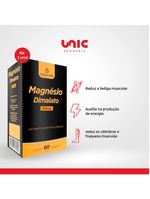 Kit 2 Magnésio Dimalato 500mg com 60 Cápsulas Gold Lab