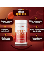 Ferro Quelato C/60 Cápsulas - Good Vit