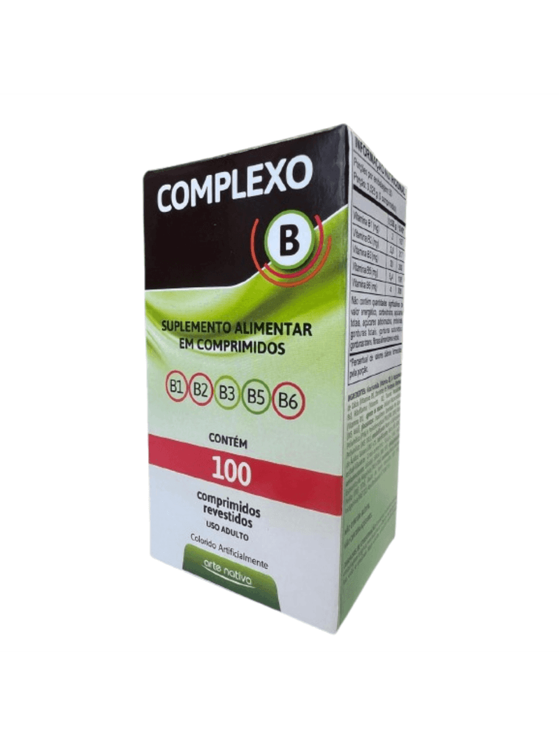 Complexo B C/100 Comprimidos - Arte Nativa