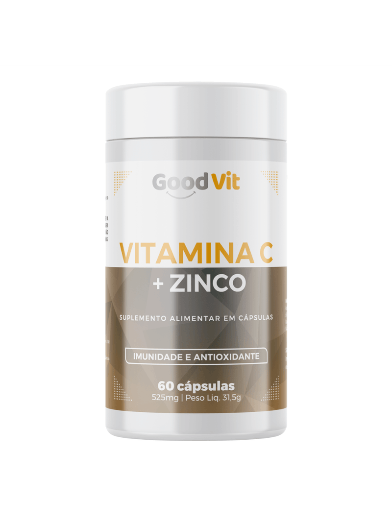 Vitamina C + Zinco C/60 Cápsulas - Good Vit