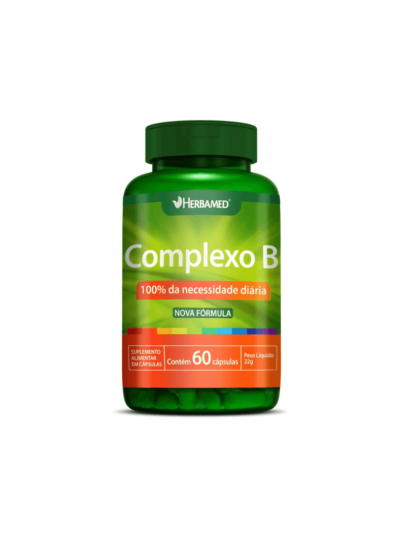 Complexo B 100% Idr C/60 Cápsulas - Herbamed