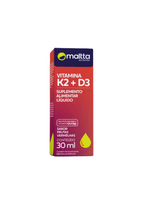 Vitamina K2 + D3 Sabor frutas vermelhas 30ml - Duom