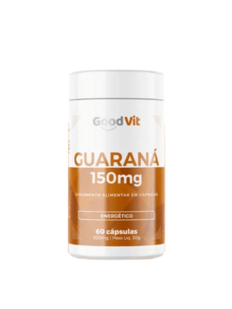 Guaraná 150mg C/60 Cápsulas Good Vit