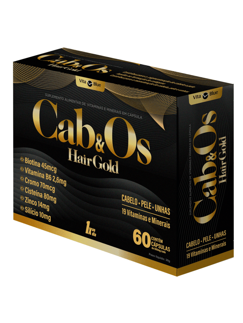 Cab&os Hair Gold C/60 Cápsulas - Vita Blue