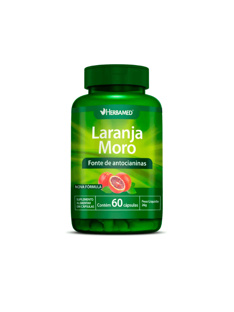 Laranja Moro 500mg C/60 Cápsulas - Herbamed