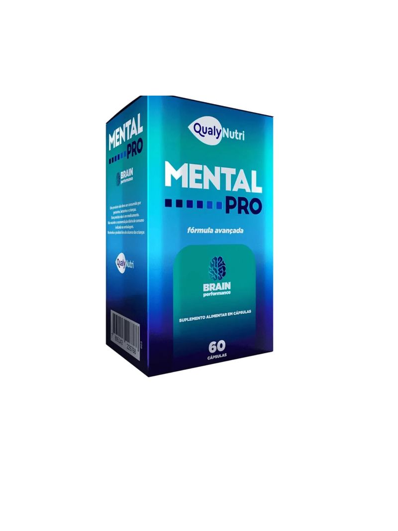 Mental Pro C/60 Cápsulas - Qualy Nutri