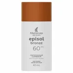Mantecorp Skincare Protetor Solar Iluminador Episol FPS 60 40ml Bronze com efeito glow e alta proteção UVA/UVB