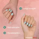 Risqué Esmalte Cremoso Bridgerton Cortejo no Jardim 8ml