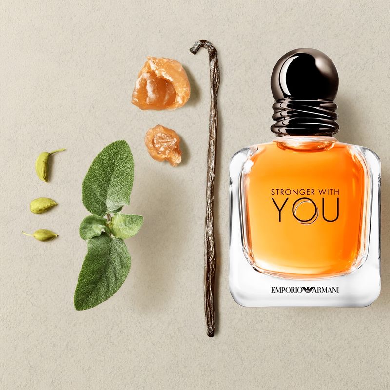 Giorgio Armani Stronger With You Eau de Toilette - Perfume Masculino 50ml
