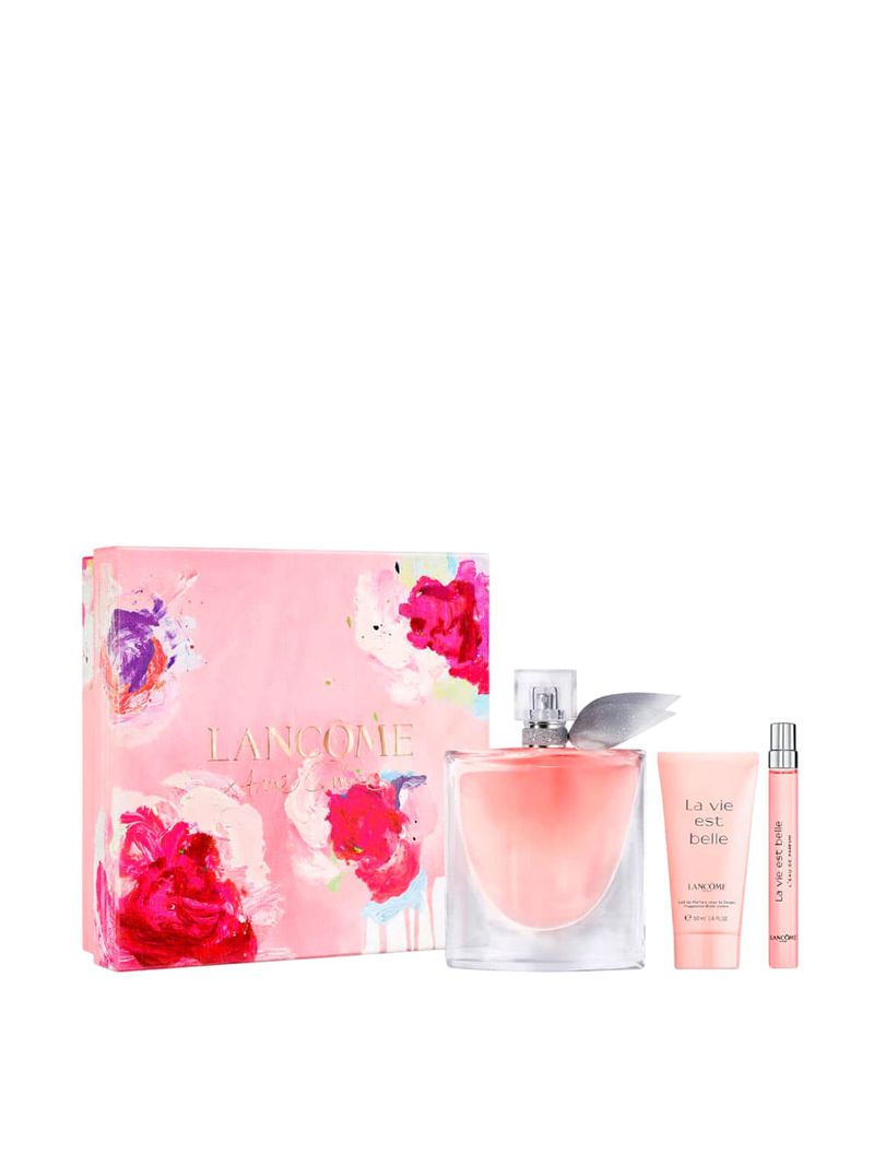 Kit Lancôme La Vie Est Belle Feminino - Eau de Parfum 100ml + Body Lotion 50ml + Travel 10ml