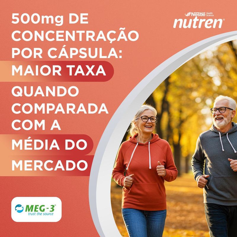 Suplemento Alimentar Nutren Ômega 3 - 60 Cápsulas