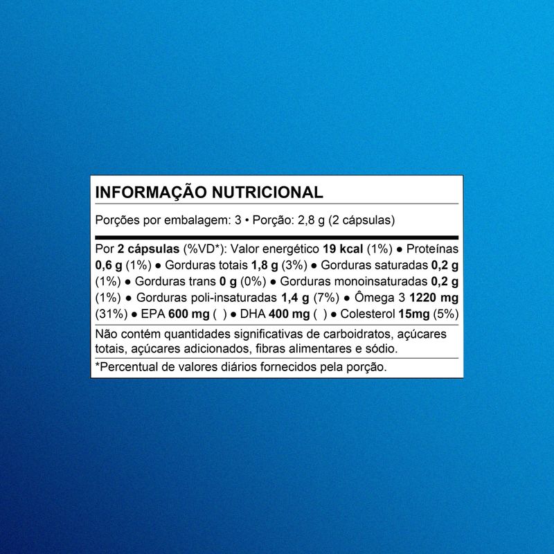 Suplemento Alimentar Nutren Ômega 3 - 60 Cápsulas