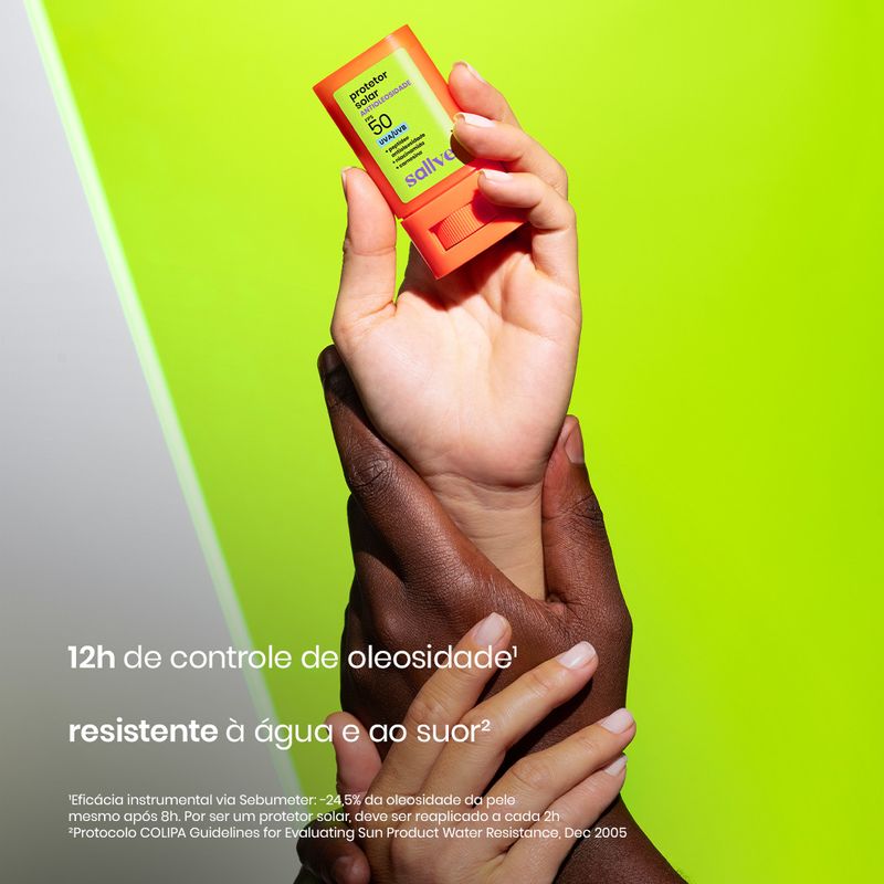 Protetor Solar Antioleosidade FPS 50 Sallve - 15g