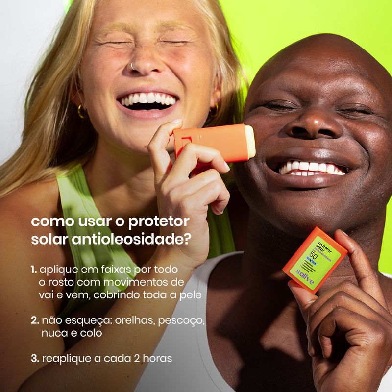 Protetor Solar Antioleosidade FPS 50 Sallve - 15g
