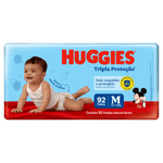 Fralda Huggies Tripla Proteção 92 unidades M