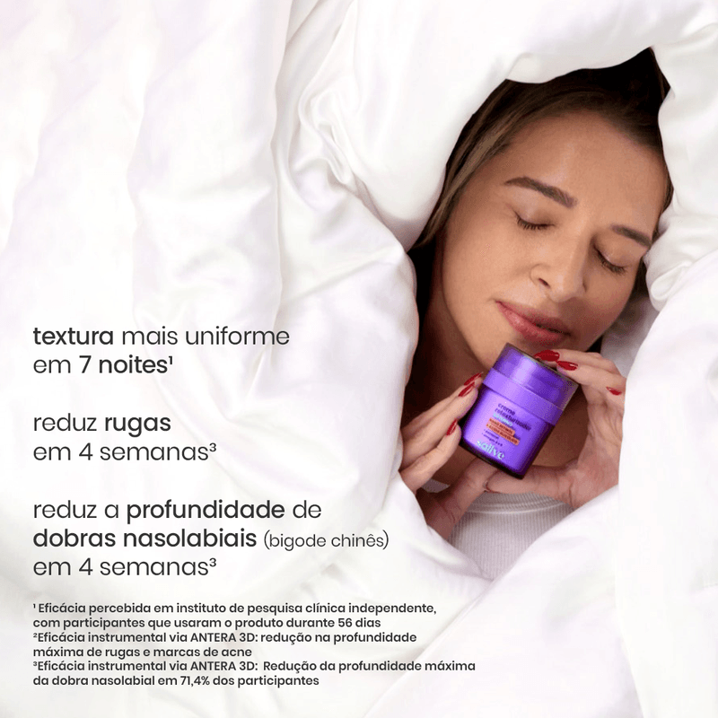 Creme Retexturizador Noturno Sallve - 30g