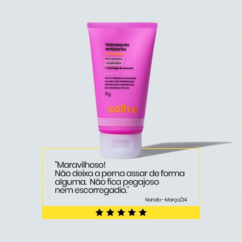 Hidratante Antiatrito Sallve - 75g