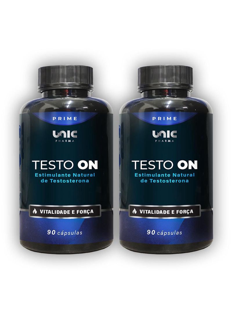Kit 2 Testo On Estimulante de Testosterona  90 cáps