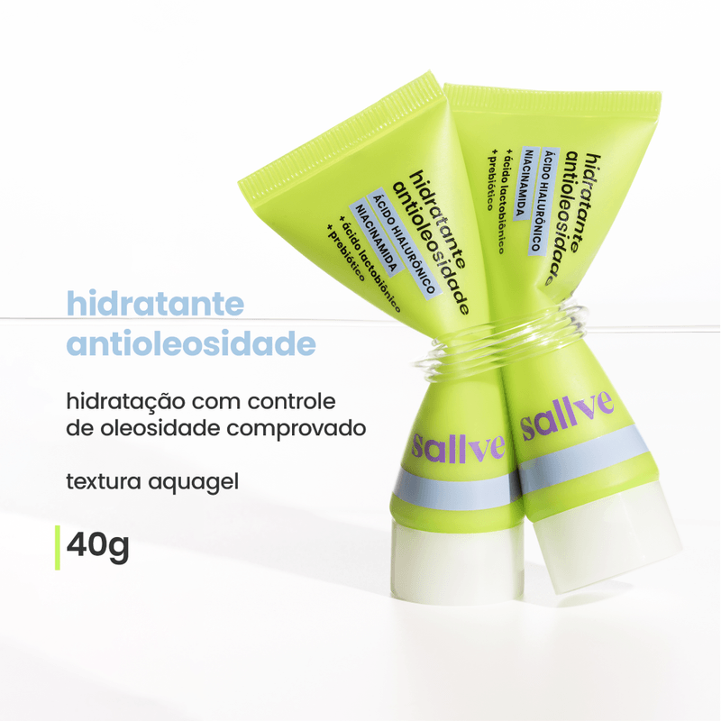 Hidratante Facial Antioleosidade Sallve - 40g