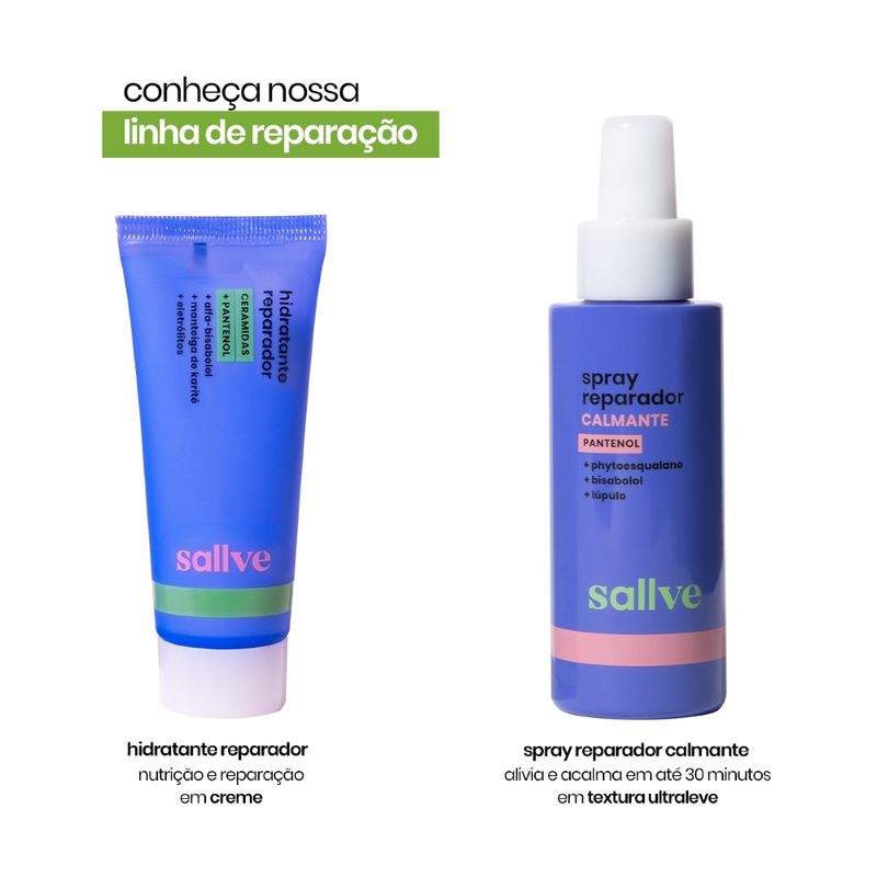 Hidratante Facial Reparador Sallve - 40g