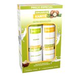Kit Duo Shampoo 200ml + Condicionador 200ml + Creme de Pentear Explosão de Karité 1Kg  (3 itens)