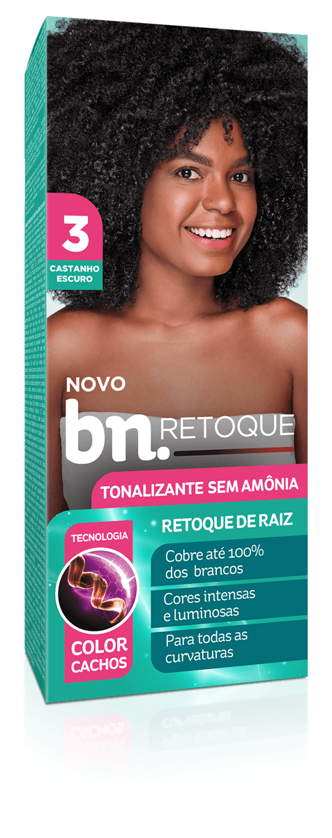 Tonalizante Castanho Escuro 3.0 Sem Amônia 90g