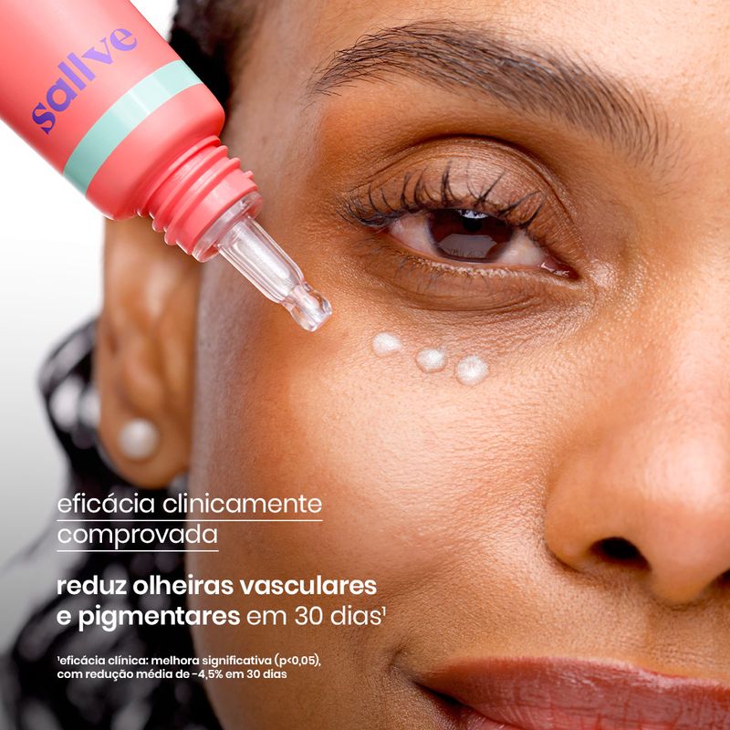 Sallve Sérum Antiolheiras com Cafeína - 15g