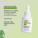 Super Àcido Glicólico 10% Sérum Facial Sallve - 30 ml