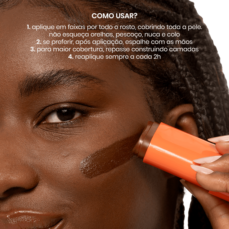 Protetor Solar Antimanchas com Cor 3 FPS 90 Sallve - 15g