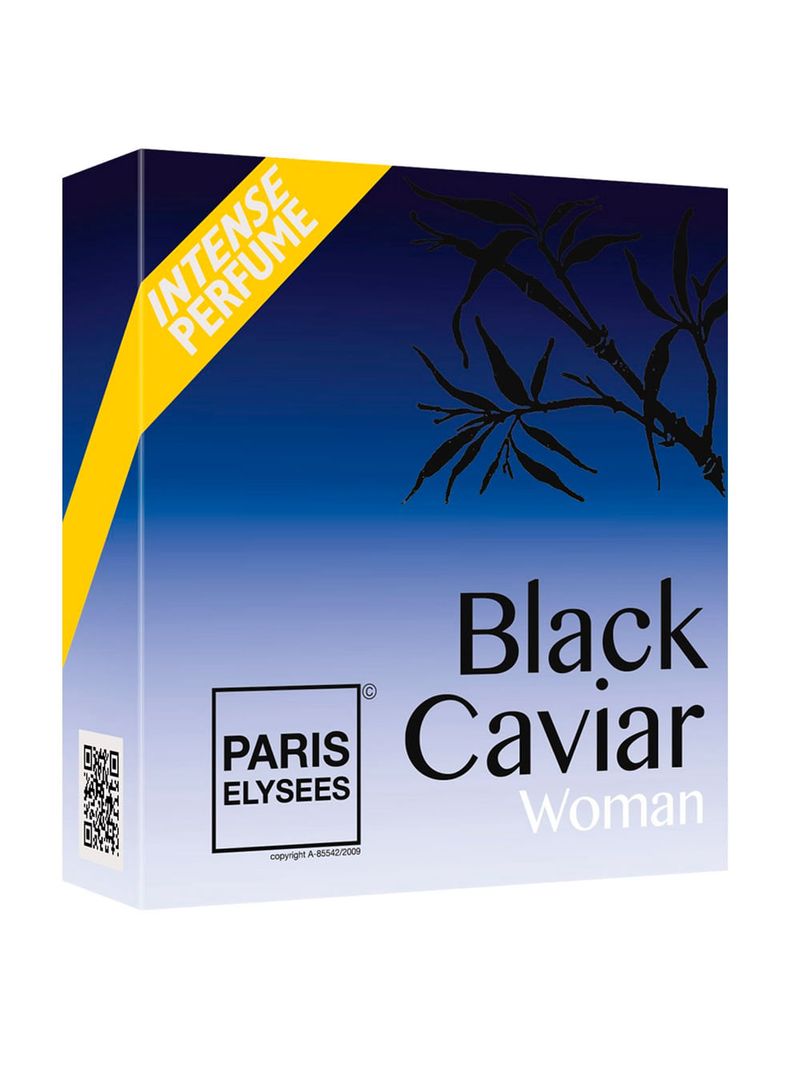 Paris Elysees Black Caviar Woman Eau de Toilette - Perfume Feminino 100ml