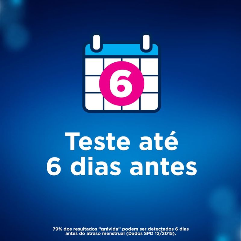 Teste de Gravidez Saiba Antes Clearblue