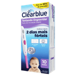 Teste de Ovulação Digital 10 Tiras Clearblue