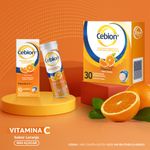 Cebion Vitamina C 1g Laranja - 10 Comprimidos Efervescentes