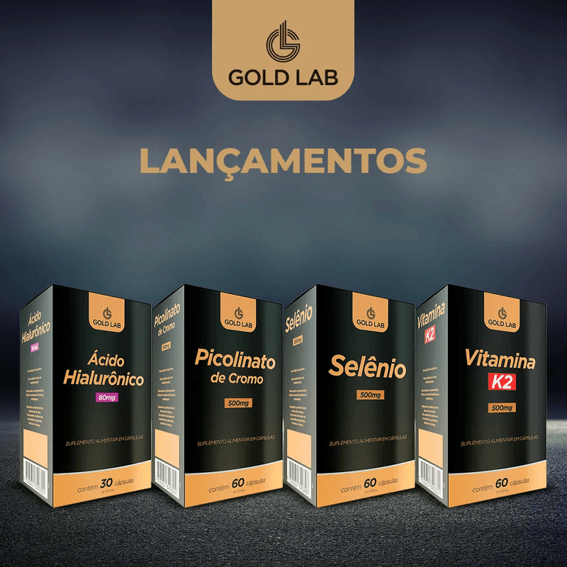 Polivitamínico Homem Multivitaminas 60 Cápsulas Gold Lab