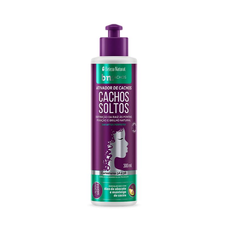 Kit Cachos Soltos com Ativador de Cachos 300ml