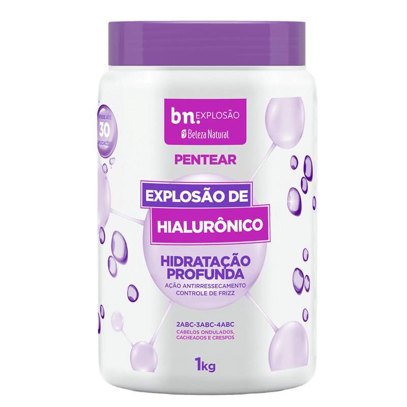 Kit Creme de Pentear + Gelatina Explosão de Hialurônico (2 itens)