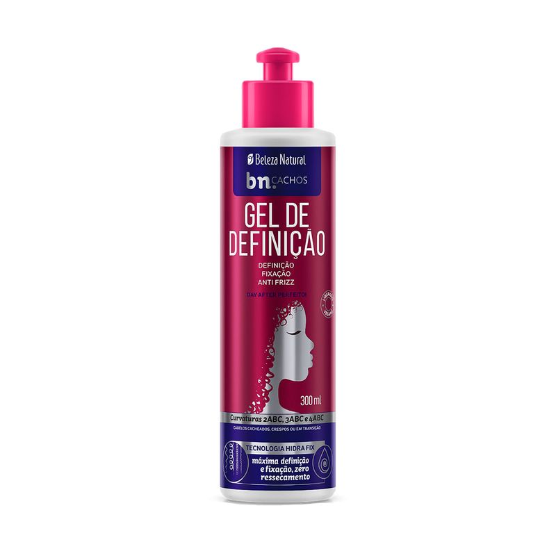 Kit Trio de Finalização Gel Definição + Gelatina + Ativador Cachos Soltos (3 itens)