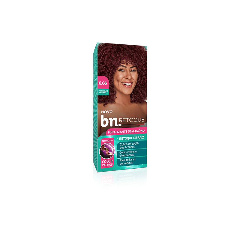 Kit Tonalizante Vermelho Inteso 666 Sem Amônia 90g (3 itens)