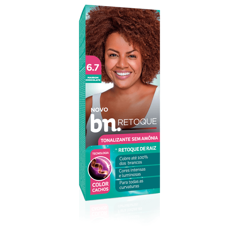 Kit Tonalizante Marrom Chocolate 67 Sem Amônia 90g (3 itens)