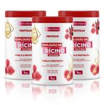 Kit Creme de Pentear Explosão de Rícino 1Kg (3 itens)