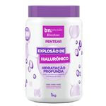 Kit Combo Creme de Pentear Explosão de Coco + Hialurônico + Rícino + Babosa + Óleos Africanos 1Kg (5 itens)