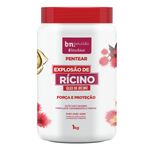 Kit Combo Creme de Pentear Explosão de Coco + Hialurônico + Rícino + Babosa + Óleos Africanos 1Kg (5 itens)