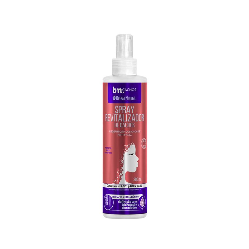 Kit Creme de Pentear Crespos 1l + Spray Revitalizador (2 itens)