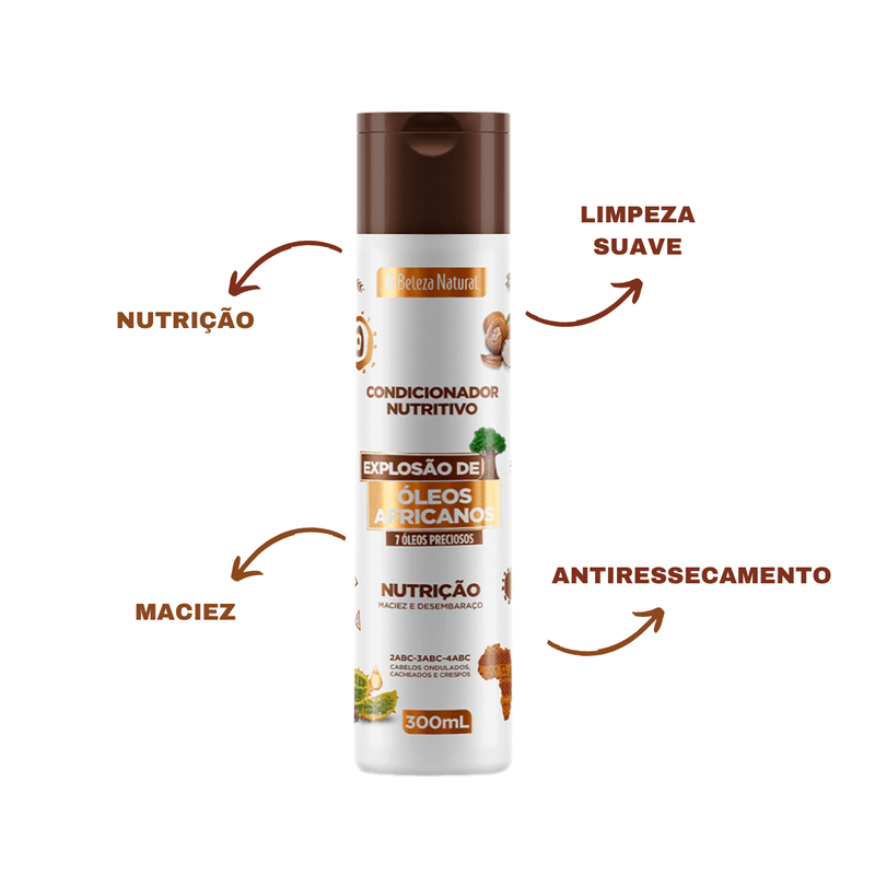 Kit Linha Completa Explosão de Óleos Africanos