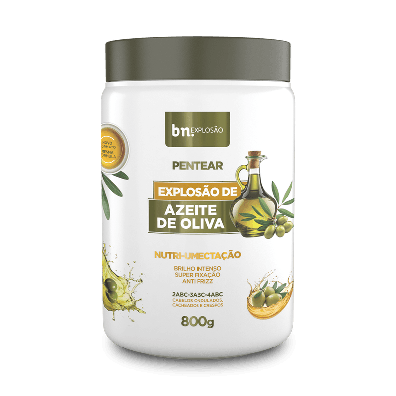 Creme de Pentear Explosão de Azeite de Oliva 800g