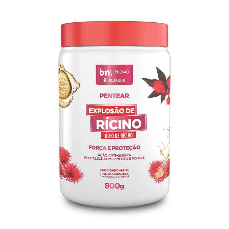 Creme de Pentear Explosão de Rícino 800g